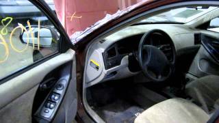 Parting out a 2002 Hyundai Elantra   110613 02 Hyundai Elantra Parts