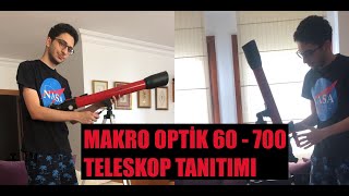 MAKRO OPTİK 60-700 TELESKOP KIRMIZI TANITIM/KURULUM