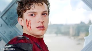 Spider-Man Far From Home: Final Fight Scene in London (TOM , JAKE  SCENE)