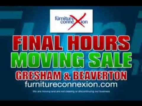 Furniture Connexion Moving Sale Final Hours!