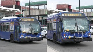 Pace Bus - Eldorado National Axess BRT 40' Route 215 #6700, Route 290 #6475