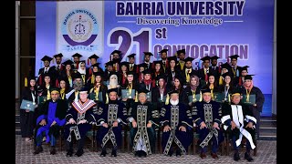 21st Convocation bahria university 2k19