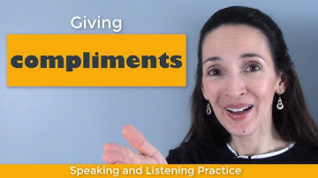 Conversation Skills: Giving Compliments in English 👍😁