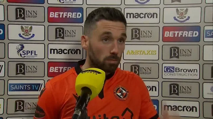 Dundee United's Nicky Clark reacts to scoring the ...