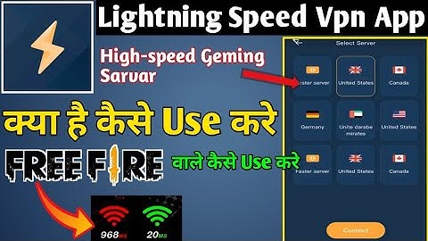 lightning speed vpn app kaise use kare ।। How to use lightning speed vpn app ।। lightning speed