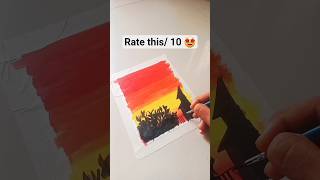Painting using poster colours 🤩🔥 #shorts #trending #newreel #song #art