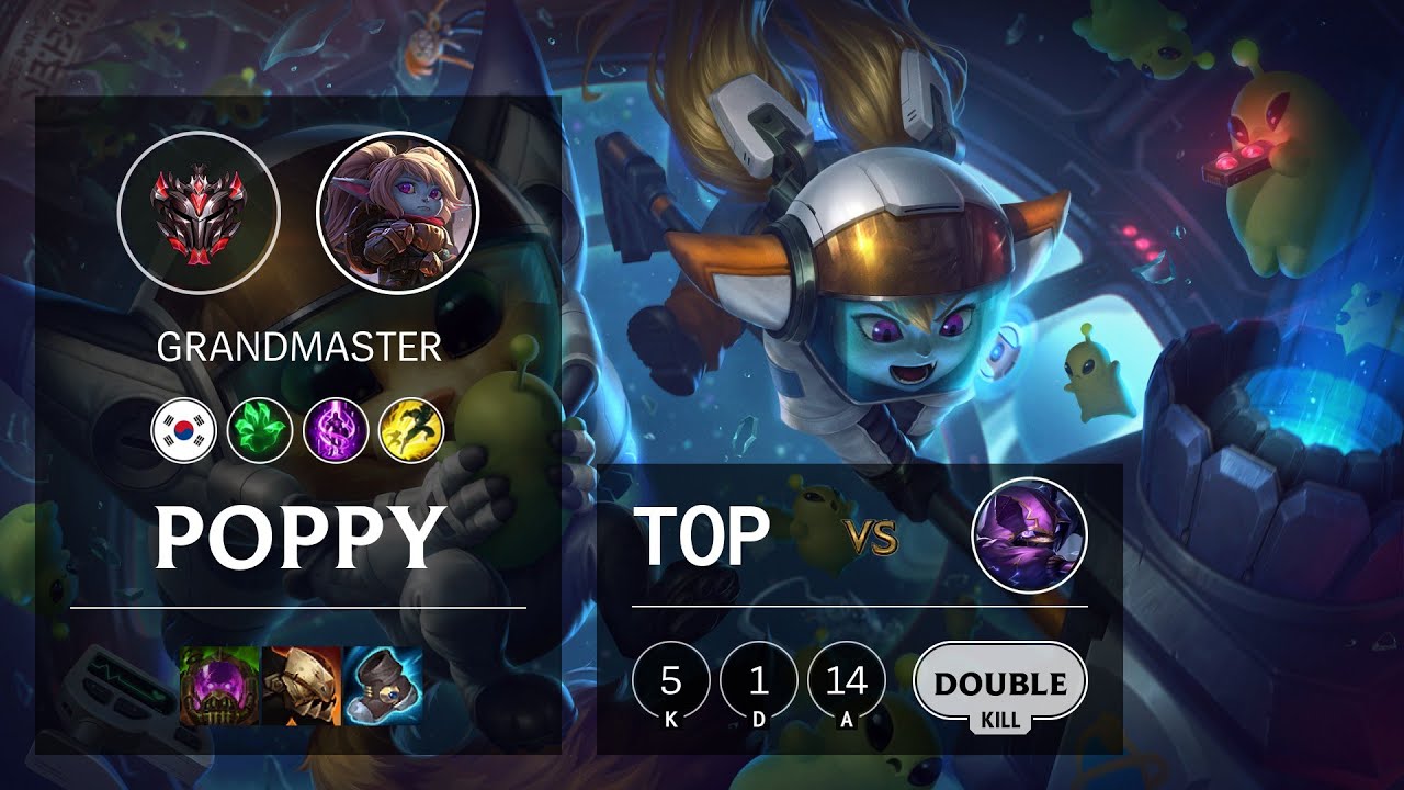 Poppy Top vs Kennen - KR Grandmaster Patch 11.5