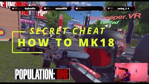 MK18 Cheat Code ! Population One - Master Class Video -  PinkPWNAGE