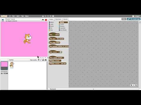 Scratch 2.0 Tutorial Video: When backdrop switches to X