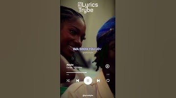 Thumbnail of Davido ft YG Marley - Awuke (Lyrics)  #lyricstrybe #afrobeats