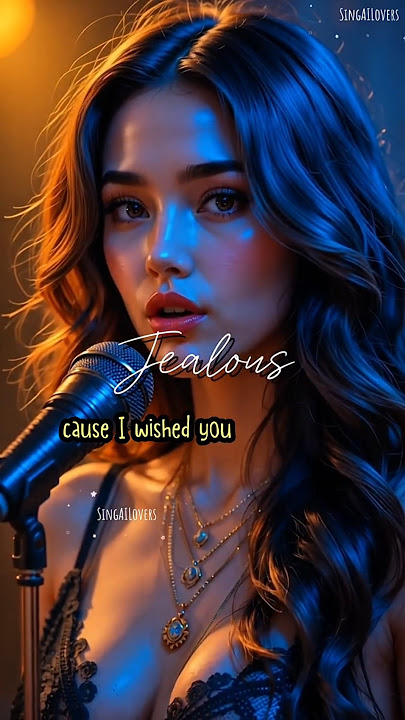 Can an AI Girl Feel Jealous? 😢 #jealous #labirinth #hanindhiya #brokenheart #shorts