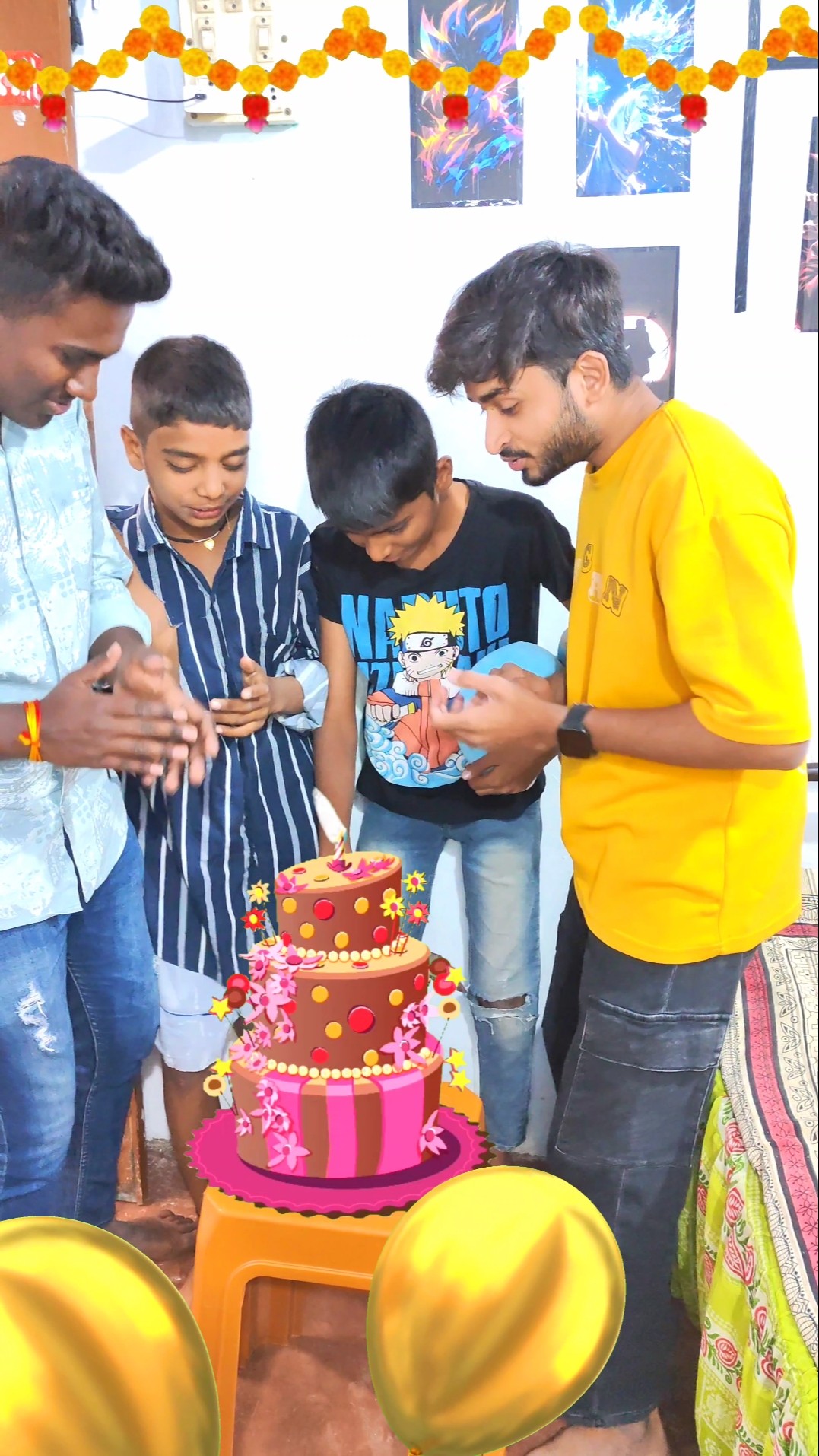 Nitin Chotu Ka Birthday Me Dekho Kon Aya  ?? #shorts