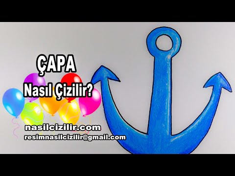 Video: Basit Bir çapa Nasıl çizilir