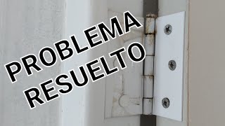 Como reparar puerta que se cierra sola