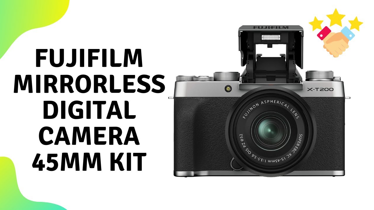 Fujifilm XT200 Mirrorless Digital Camera w/XC1545mm Kit Silver Overview YouTube