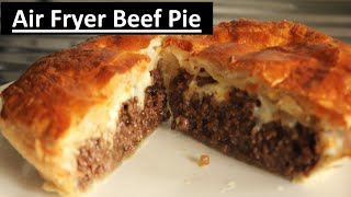 Air Fryer Beef Mince And Cheese Pie | 20 Minutes To Cook  |