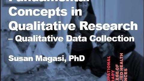 Fundamental Concepts in Qualitative Research   Qualitative Data Collection