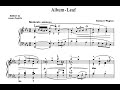 Richard Wagner - Albumblatt für Frau Betty Schott, WWV 108 [with score]