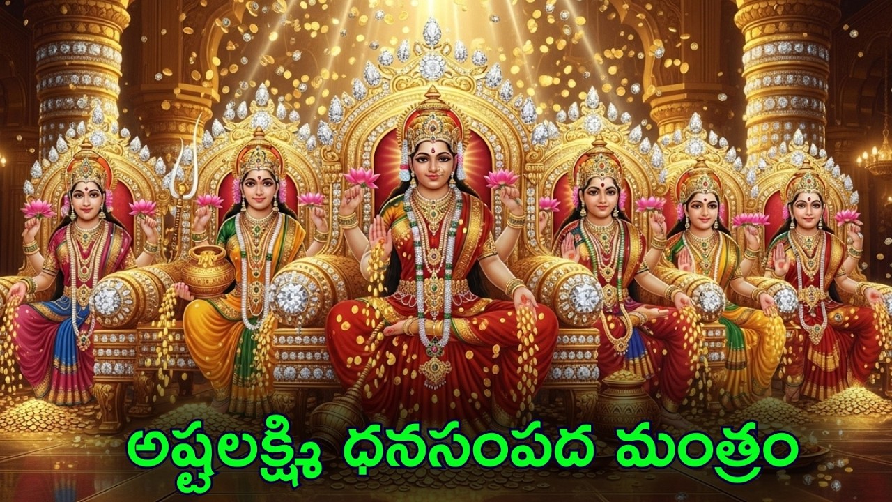 💰 Kubera Ashta Lakshmi Mantra | Most Powerful Wealth Attraction Chant | Money, Wealth Prosperity  🔱