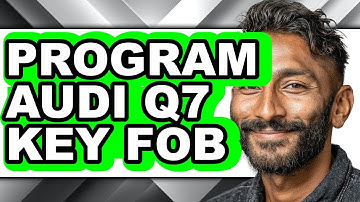 How to Program Audi Q7 Key Fob (Only Way)