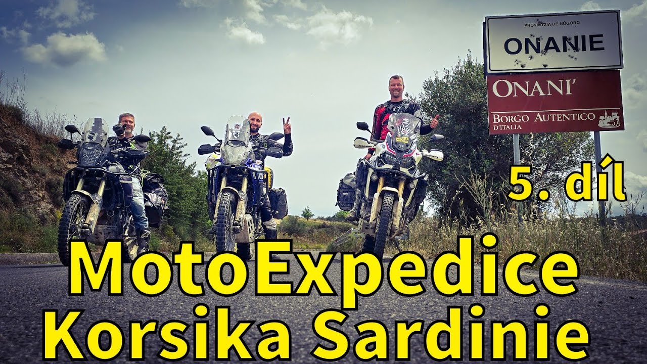 Moto expedice na Korsiku a Sardinii 2024 | EP5 | nejkrásnější silnice | 4K | TET |