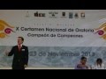 Daniel Emmanuel Trujillo Soto de Jalisco Discurso Democracia en México Campeón de Campeones 2013