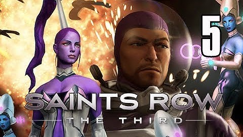 Saints Row 3 the Third Walkthrough - Gangstas in Space DLC Gameplay Part 5