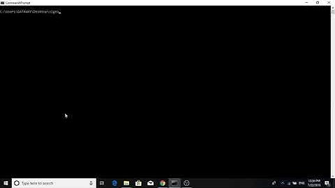 Windows Command Line Tutorial - 3 - Opening Files and History