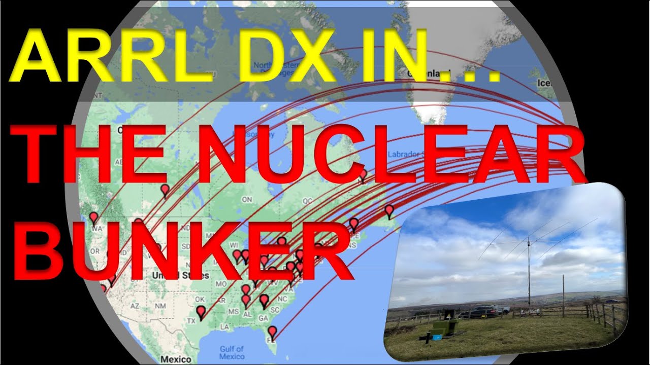 ARRL International DX Contest - From The Nuclear Bunker!