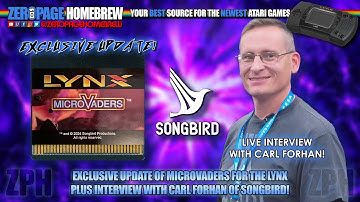 Atari Lynx: Microvaders (EXCLUSIVE Update | Lynx) PLUS Interview with Carl Forhan from Songbird