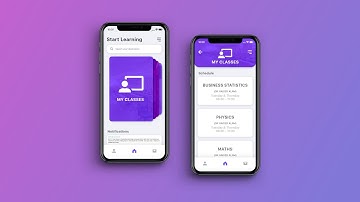 LMS App UI UX Prototype