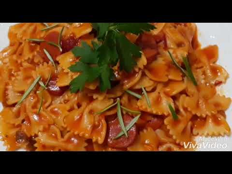 Video: Baharatlı Sosisli Makarna Pişirme
