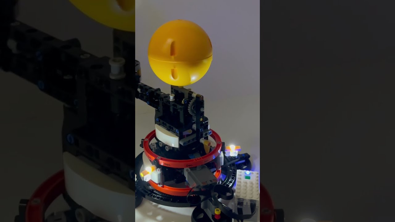 Motorized Planet Earth and Moon in Orbit, LEGO Technic 42179