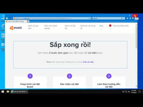 Video: Cách Cài đặt Avast 5.0 Miễn Phí