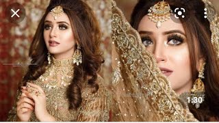 Bridal Look 2022Minal Malik Photoshootminal Malik Bridal Looktiktoker Minal Maliklatest Bridal