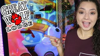 Let's see what's NEW at The Great Wolf Lodge arcade!