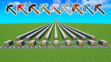 Different Pickaxes vs 60 Blocks | Minecraft