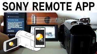 Sony HDR Handycam Wi-Fi/NFC Remote Control Explained screenshot 5