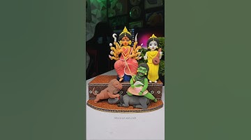 Durga maa making part 2 🌷 Sarswati maa making 🙏🏻 Jai Maa Durga #shorts #short
