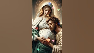 Mẹ Maria mang thai chúa Giêsu và thánh Giuse ngày đêm chăm sóc Đức mẹ #chuagiesu #memaria #love