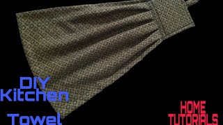 Hanging Kitchen Towel Making At Home Bathroom Towel Home Tutorials