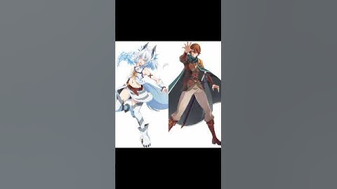 Setsuna and Keyaru in Redo Of Healer 💙💚                     #setsuna #keyaru #redoofhealer