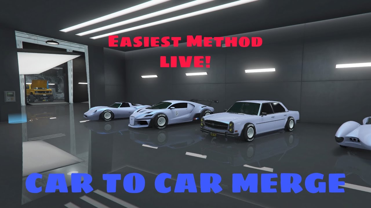 GTA 5 Online Car To Car Merge Glitch WORKING! YouTube