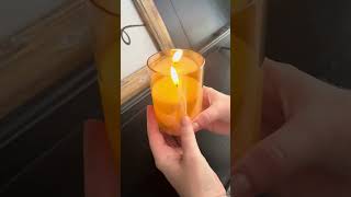 Remote Controlled LED Pillar Candles from Amazon #amazonfinds #amazonhome #fallambience #fall2025
