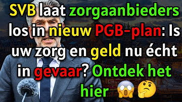 SVB laat zorgaanbieders los in nieuw PGB-plan: Is uw zorg en geld nu écht in gevaar? Ontdek het hier