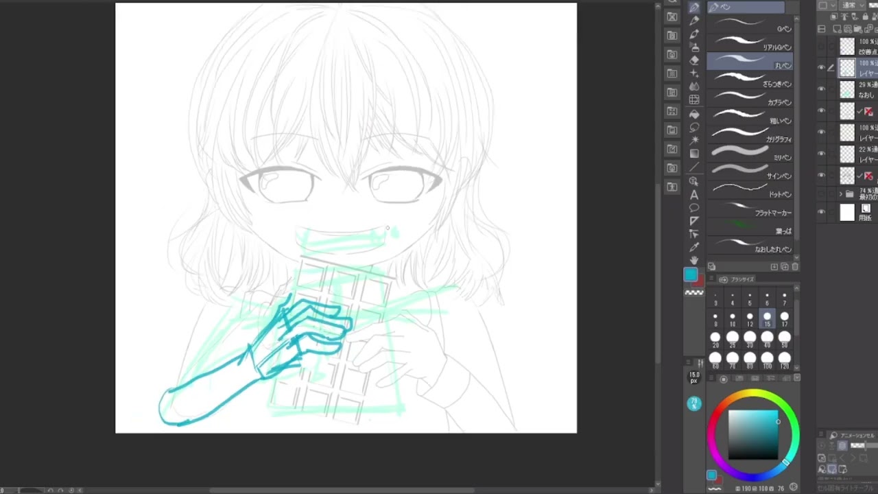 ◇手描きイラスト◇ おまとめページ おえかき実況【自己ベストでイラスト本を作りたい㊴～ちょこいちじく編