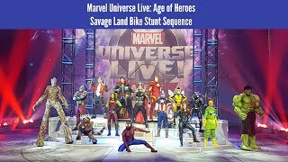 Marvel Universe Live: Age of Heroes- Savage Land Bike Stunts