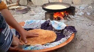 اول يوم من شهر رمضان المبارك🌙اجواء ريفية رمضانية جميلة مع العائلة في القرية