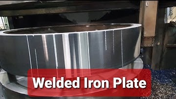 Giant Iron Plate Machining - Vertical Lathe, Turning, CNC lathe