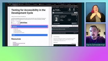 Testing for Accessibility in the Development Cycle - axe-con 2022